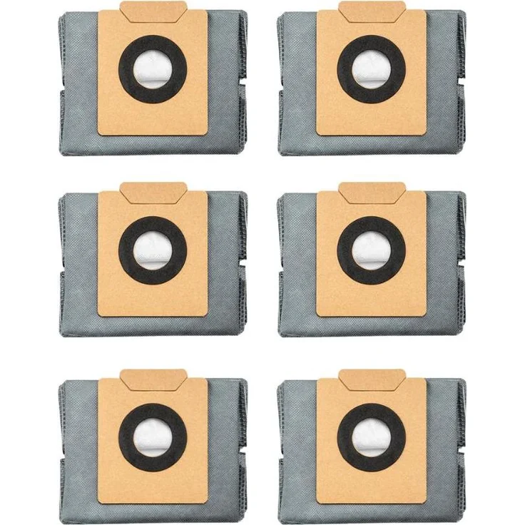 eufy Staubbeutel (6er-Pack) für Omni E20, dichte Staubabsorption für Saugroboter, automatisch entleerbar