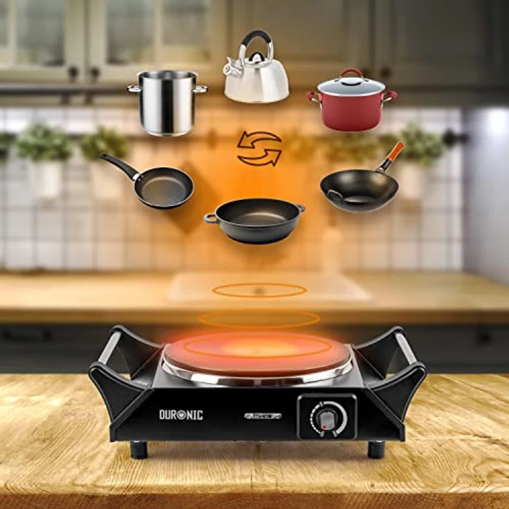Duronic HP1BK Kochplatte – Bild 5