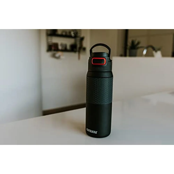 Kambukka Edelstahl Trinkflasche - Modell "ELTON INSULATED NIGHTFALL" - 750 ML - Wasserdichte Thermosflasche: Snapclean Technology - Spülmaschinenfest Deckel – bequemer Griff - Leicht zu halten – Bild 5