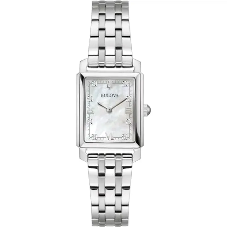 Bulova Damenuhr Sutton mit kleinen Diamanten 96P244