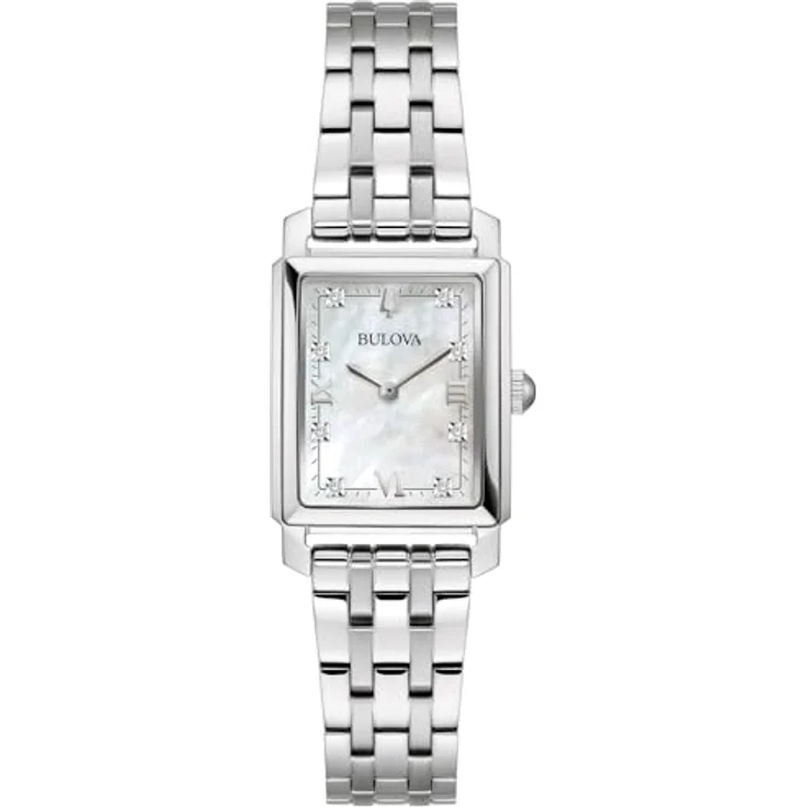 Bulova Damenuhr Sutton mit kleinen Diamanten 96P244