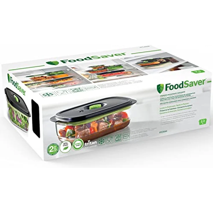 FoodSaver Preserve & Marinate Vakuumbehälter auslaufsicher spülmaschinenfest luftdichter BPA-freier – Bild 8