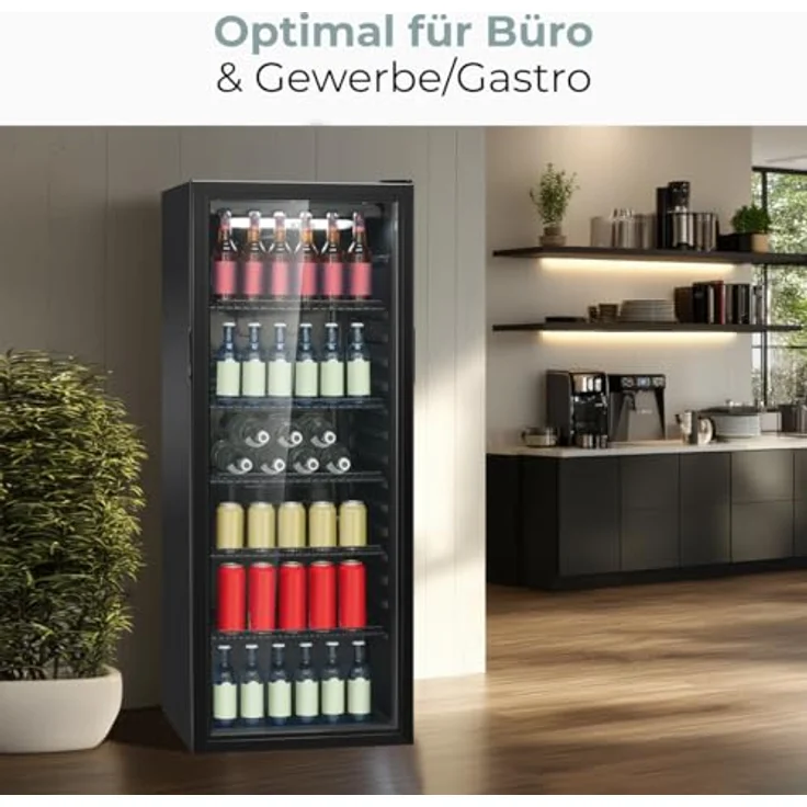 BOMANN Getränkekühlschrank KSG 7292, 143 cm, 236 Liter Nutzinhalt, MultiAirflow-System, Energieklasse C, beleuchtet, rechts anschlagbar – Bild 7