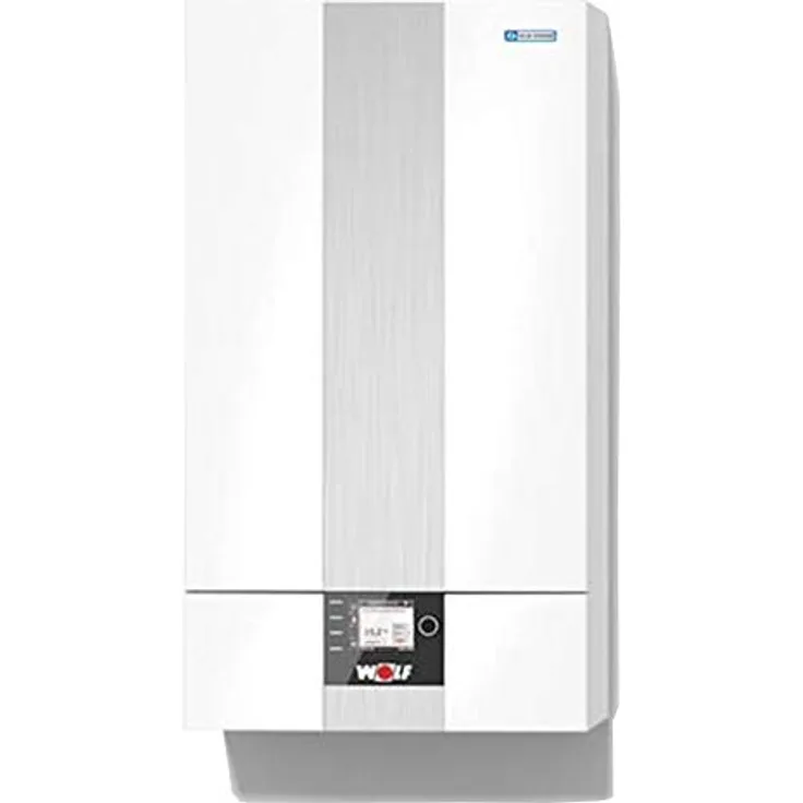 Wolf Gasbrennwert-Heiztherme ComfortLine m. hocheff. Heizkreispumpe CGB-2-20, weiß pulverbeschichtet