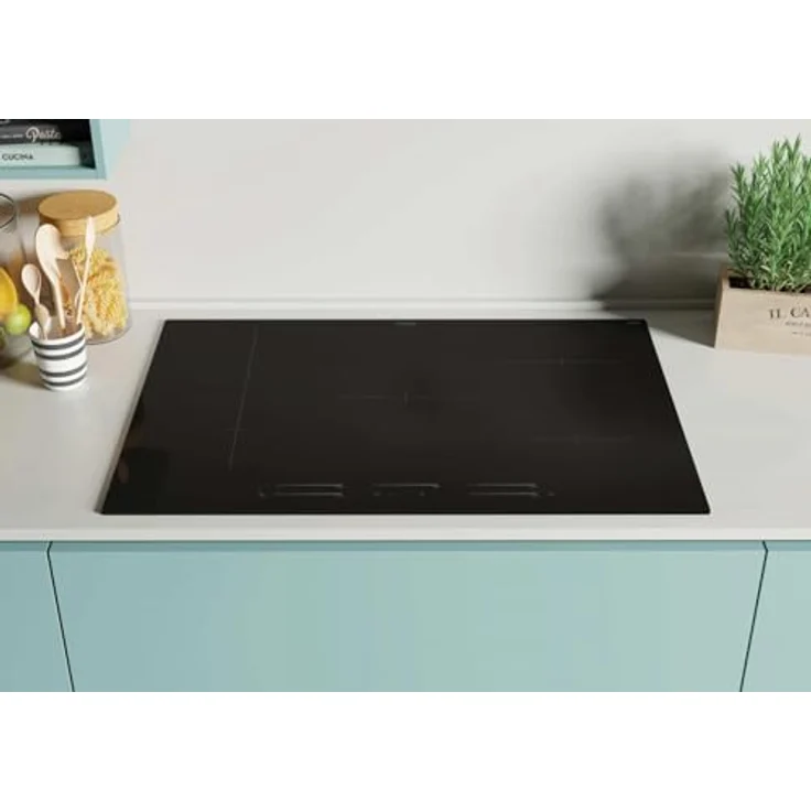 Candy Moderna CIE854MCBB, Integriertes 80 cm Zonen-Induktionskochfeld mit 5 Zonen, Schwarz – Bild 2