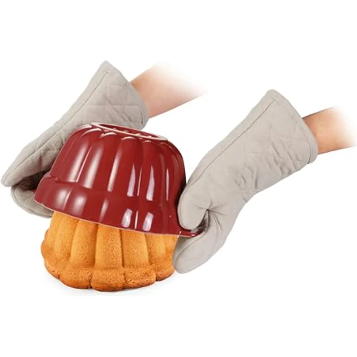 Tescoma 622204 Delicia Donut-Form, Keramik, Rot-Beige, 28,5 cm – Bild 7