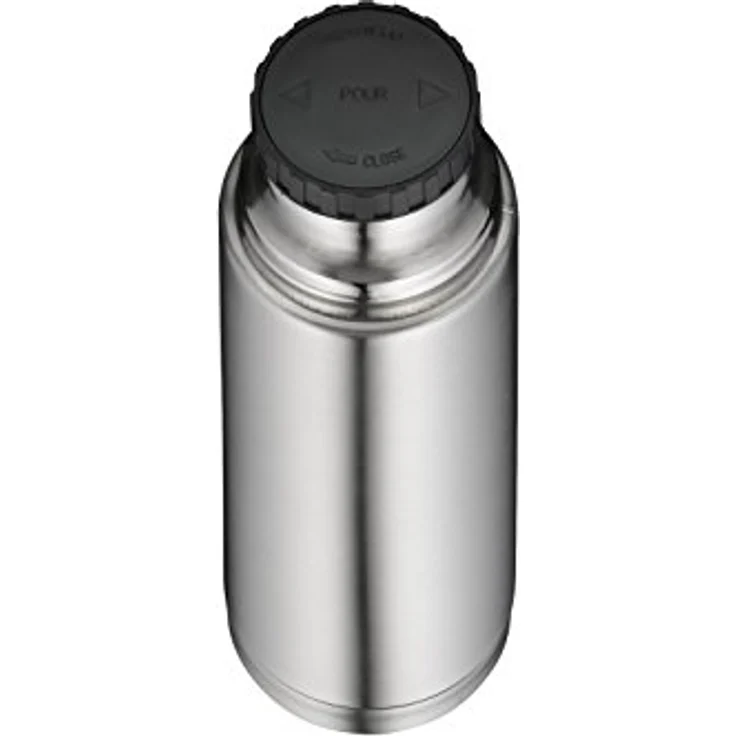 alfi 5457.205.050 Isolierflasche IsoTherm, Edelstahl mattiert, 0,5 Liter, Drehverschluss, 12 Stunden heiß, 24 Stunden kalt, BPA-Free – Bild 5
