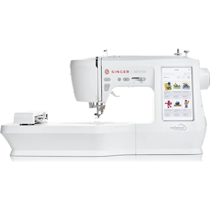 Singer SE9185 Kombinierte Nä- und Stickmaschine, 250 integrierte Stiche, 4 Nähschriften, Stickrahmen 170 mm x 100 mm – Bild 6