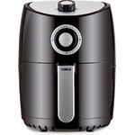 Tower T17023 Vortx Heißluftfritteuse für die Ganze Familie mit Schneller Luftzirkulation - 30-Minuten-Timer - Airfryer Heißluftfritteuse Klein 2,2 l - Schwarz