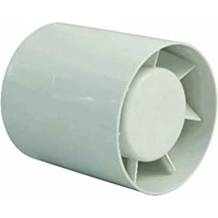 House of Marley C10 C20 C30, Belüftungsventilator mit 100 mm Nennweite, maximaler Luftleistung von 90 m³/h, 12 W, leiser Betrieb 31 dB(A), spritzwassergeschützt IPX4, Weiss – Bild 2