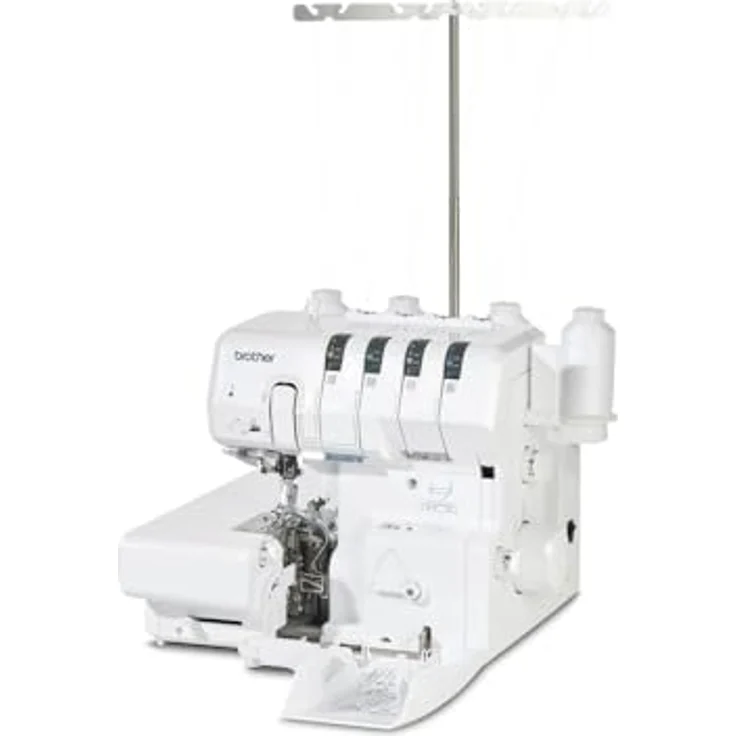 Brother Overlock-Nähmaschine Brother Airflow 3000, elektronischer Lufteinfädler, LED-Fehleranzeige, 1.300 Stiche pro Minute – Bild 4