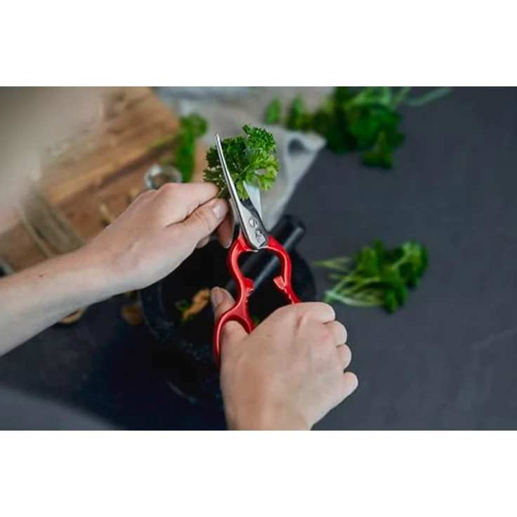 Zwilling 43924-200-0 Vielzweckschere, 200 mm, rot, Friodur - Preisvergleich – Bild 3