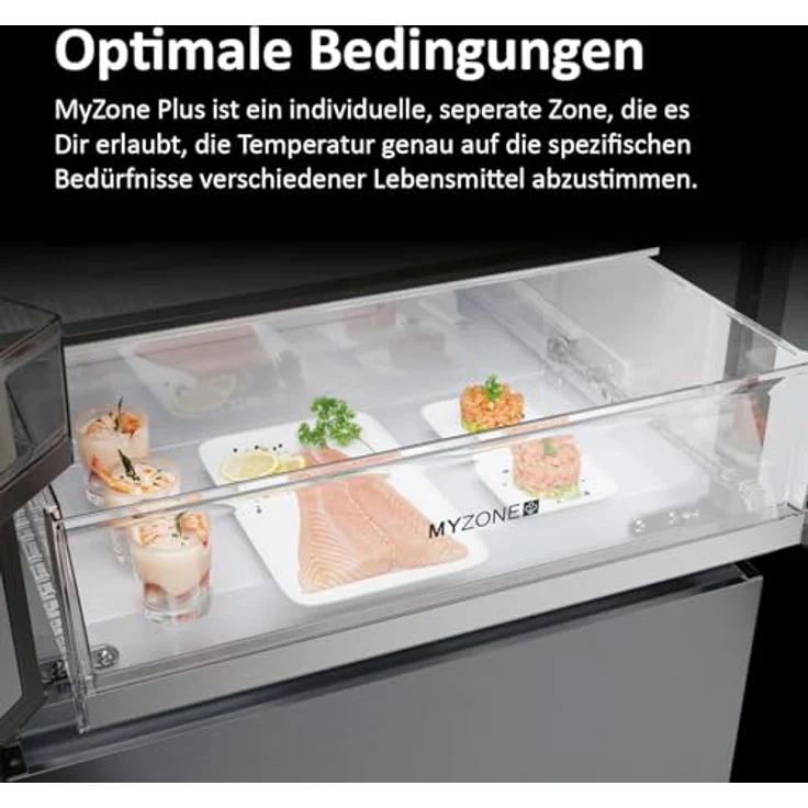 Haier HFR5719ENMG French-Door-Kühlschrank, freistehend, Energieklasse E – Bild 6