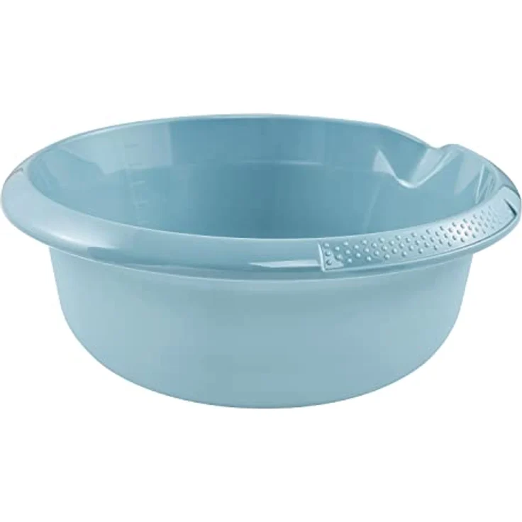 keeeper Universal-Schüssel mit Ausguss, Rund, 3,5 l, Ø 28 cm, Björk, Nordic Blue – Bild 1