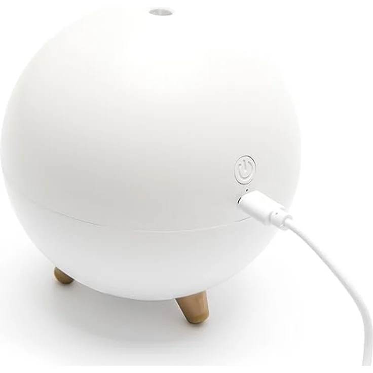 Rio MIA Diffusor für ätherische Öle, Luftbefeuchter und Nachtlicht für Kinder, Katzen-Design, 220 ml Wassertank, USB-betrieben, 7 Farbwechsel-Nachtlicht – Bild 5