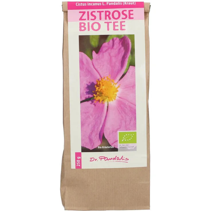 Dr. Pandalis Zistrose BIO Tee, Genußtee mit balsamischem Geschmack, 250 g