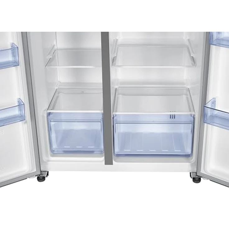 PKM KS6.12D, Side by Side Kühlschrank mit 439 L, NoFrost, Wasserspender, silber – Bild 5
