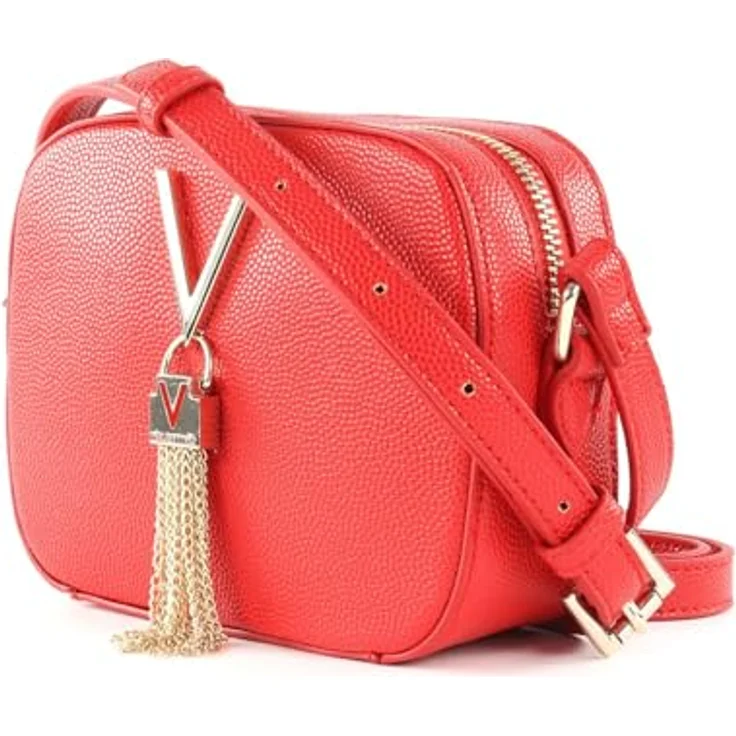 Valentino Bags Divina Tascapane 09G, Damen Umhängetasche, rot für jeden Anlass – Bild 3