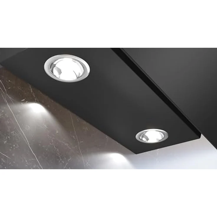 Siemens LC85KDK60 iQ100, Wandesse, 80 cm, Klarglas schwarz bedruckt, Intensivstufe mit automatischer Rückschaltung, touchControl, LED-Beleuchtung – Bild 3