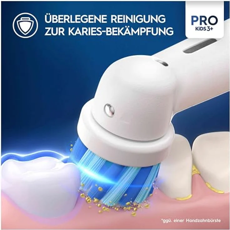 Oral-B Kids Frozen II, Zahnbürstenkopf (8 x) für elektrische Zahnbürsten, extra weiche Borsten, Frozen-Figuren bedruckt – Bild 3