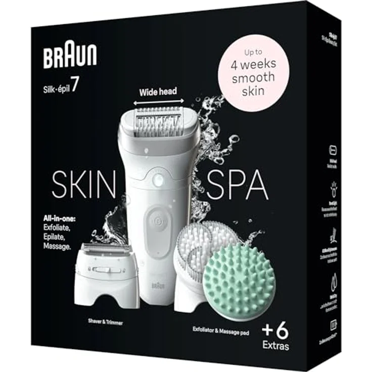 Braun, Epilierer, Silk-épil 7 SkinSpa – Bild 9