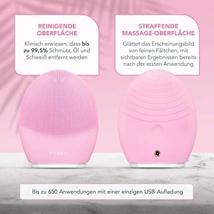 Foreo LUNA 3 Luna 3 Sonic Gesichtsreiniger und Anti-Aging-Massagegerät für normale Haut – Bild 2