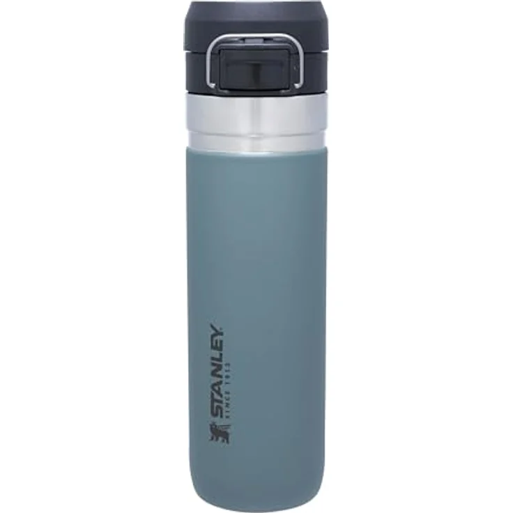 STANLEY Quick Flip Trinkflasche Edelstahl 0.71L - 12+ Stunden Kalt - BPA-Frei - Spülmaschinenfest - Auslaufsicher - Shale – Bild 1