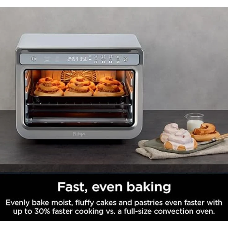 Ninja Prestige Smart XL 10-in-1 Air Fry Digital Konvektionstoaster, 1800 Watt, Stahl – Bild 4