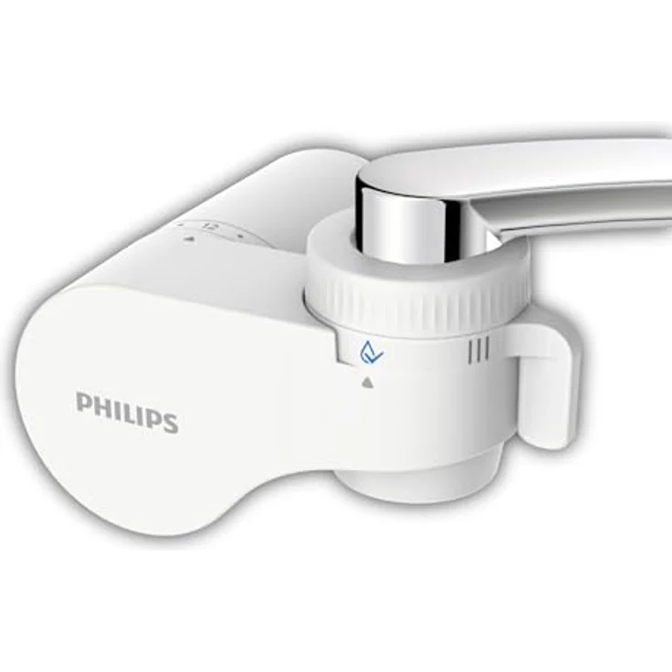 Philips Wasserhahnfilter, Wasserfilter, Weiss – Bild 1