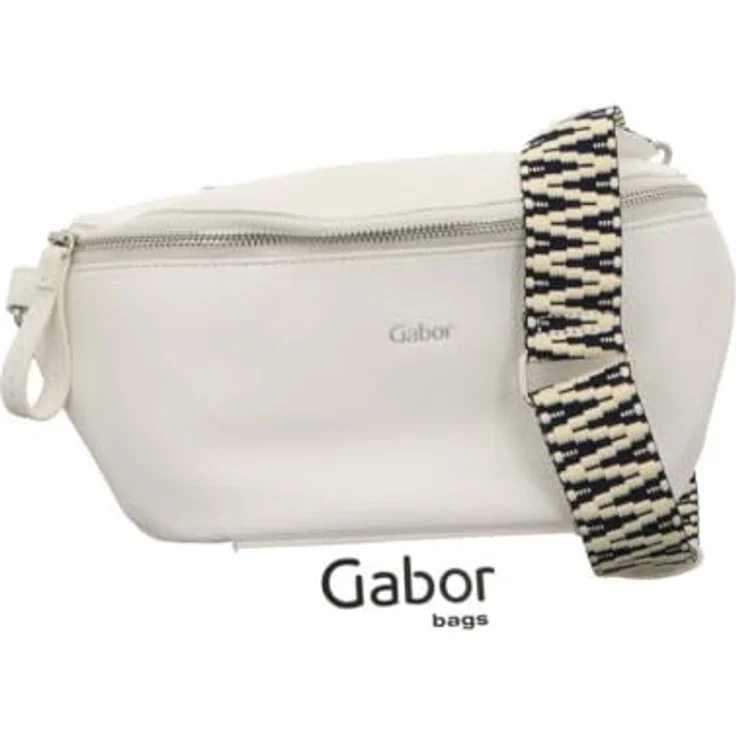 Gabor Silena Gürteltasche, 30 cm, weiss, 100% Polyurethan, 11 cm x 15 cm – Bild 6