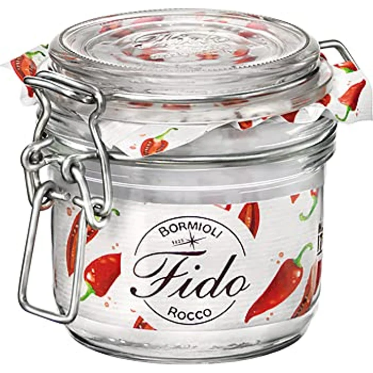Bormioli Rocco Drahtbügelglas Fido 125 ml rund Einmachglas Dessertglas Vorspeisenglas Einkochglas – Bild 2