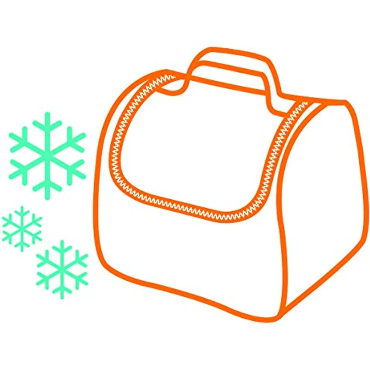 Isolierte Lunch Tasche von Maped, passend zu den Picnik Lunchboxen und Trinkflaschen, Farbe Rot – Bild 7