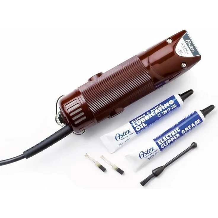 Oster Schermaschine Golden A5 2speed, Kräftige Schurmaschine für Hunde, schwarz/bordeaux