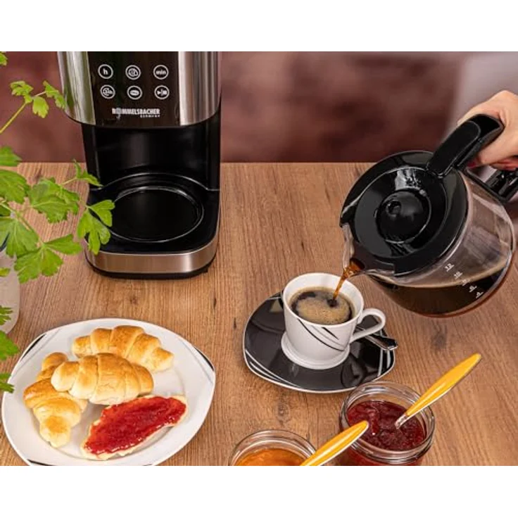 Rommelsbacher FKM1000, Filterkaffeemaschine, Schwarz – Bild 5