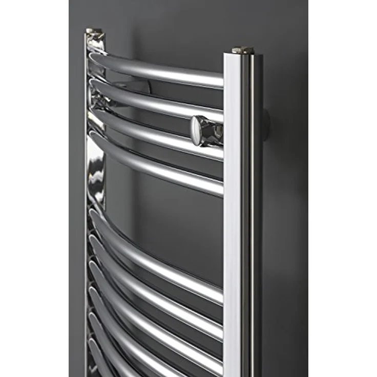 XIMAX Badheizkörper C2 chrom (glanzverchromt), 635 Watt, EN-442 passend, Höhe 1636 x Breite 600 mm – Bild 2