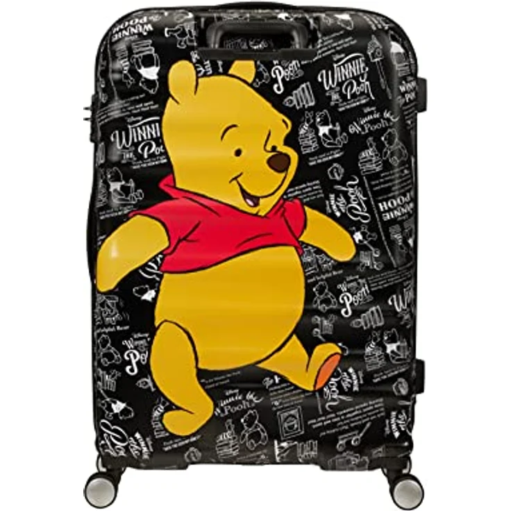 American Tourister Wavebreaker Disney - Spinner M, Kindergepäck, 67 cm, 64 L, Mehrfarbig (Winnie The Pooh) – Bild 4