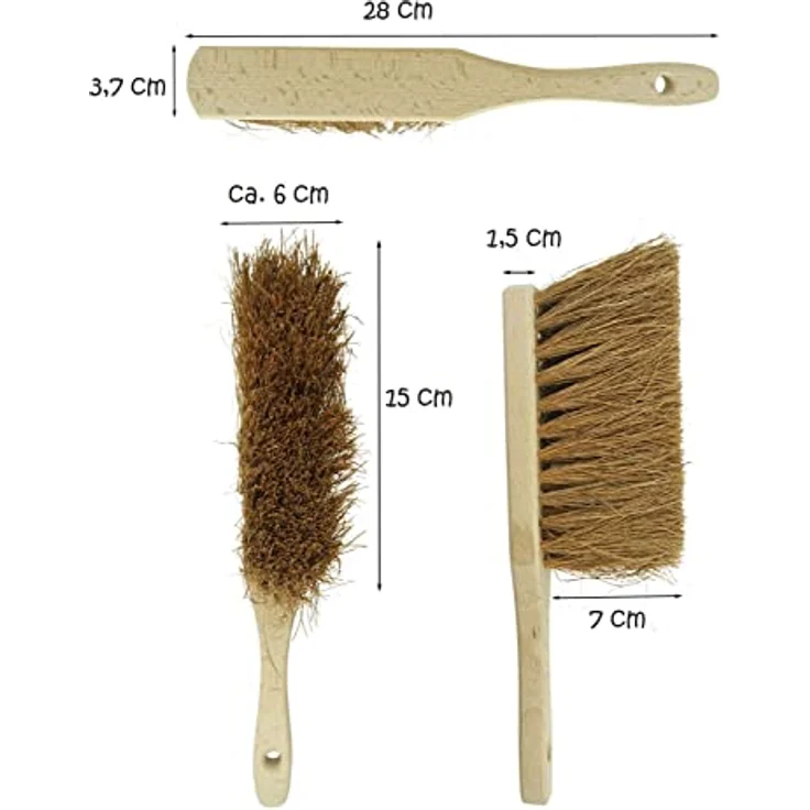 2er Set Handfeger (2 x Kokos) – Bild 2