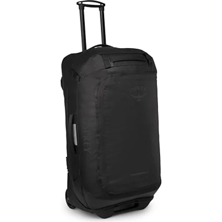 Osprey Transporter Wheeled Duffel 90, geräumige Reisetasche mit wasserfestem NanoTough™-Gewebe, Schwarz, 90 l – Bild 1