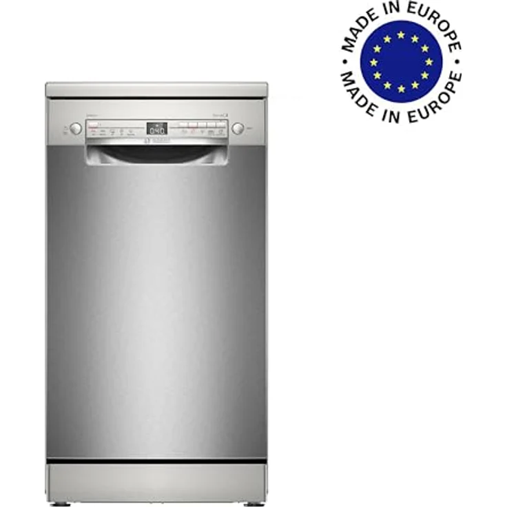 Bosch Serie 2, Freistehender Geschirrspüler, 45 cm, Silver Inox, SPS2HKI42E – Bild 2