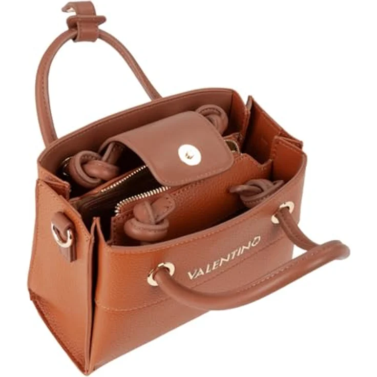 Valentino Alexia Schultertasche 21 cm, braun, 100% Polyurethan, 21 cm x 9 cm x 15 cm – Bild 5
