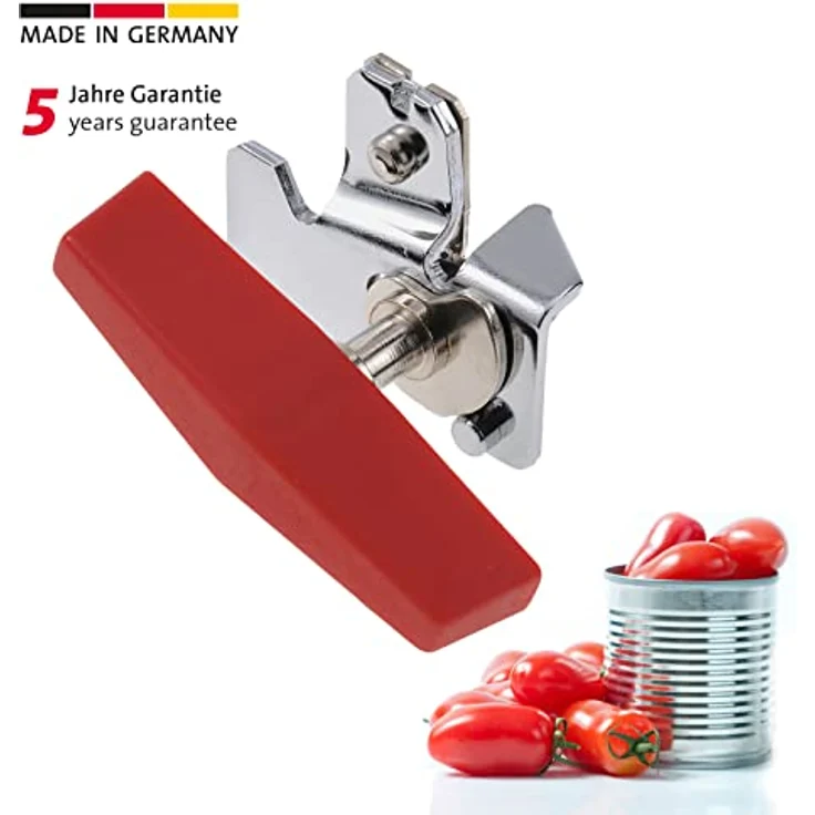 Westmark Dosenöffner, Länge: 7,8 cm, Stahl-Kunststoff, Sieger Boy, Rot, 12284470 – Bild 3