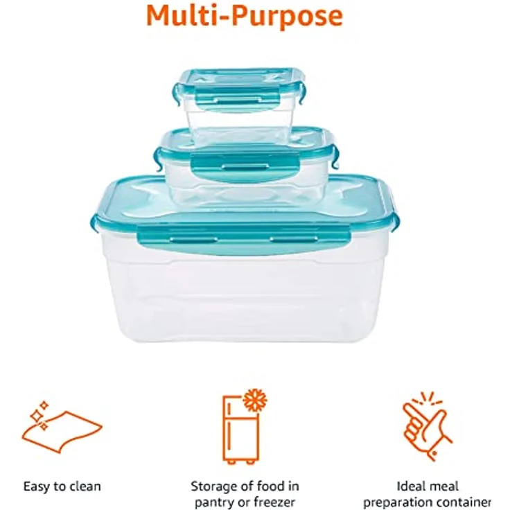AmazonBasics 6 pcs Food Storage Set – Bild 4
