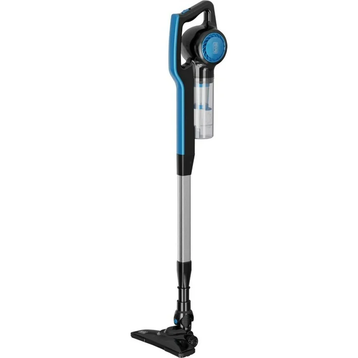 Black+Decker BXVMS602E Bodenstaubsauger, 600 Watt, HEPA-Filter, leichtes Design, Schwarz-Blau – Bild 1