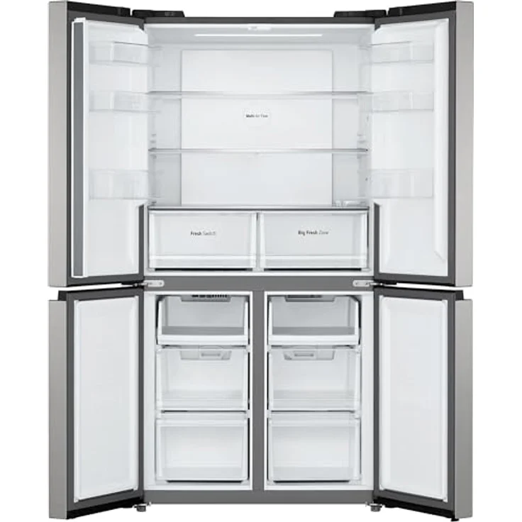 LG GMM41MSBEM Multi Door Kühlschrank, Silber, 4 Tür(en), Berührung, An Tür – Bild 3