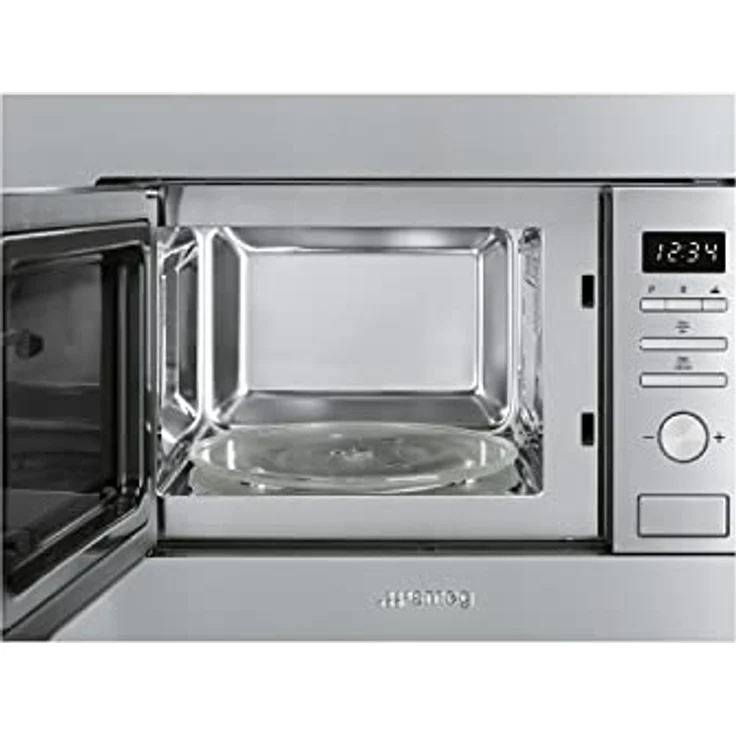 Smeg fmi017 x integriertem Mikrowelle mit Grillfunktion, 20 L, 800 W, Edelstahl – Bild 2