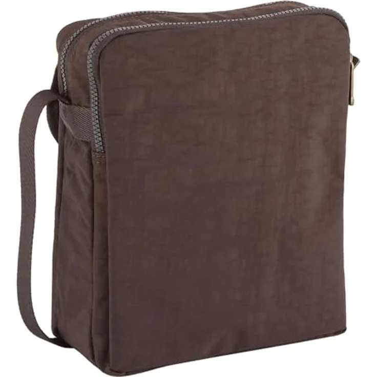 camel active Journey Umhängetasche, 21 cm, 100% Nylon, braun, 26 x 11 cm – Bild 2