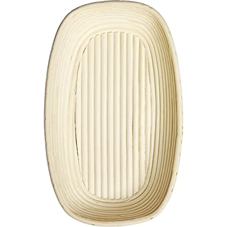 Westmark Gärkörbchen-Set, 2tlg., Gärkörbchen oval + Bezug, Peddigrohr/Baumwolle, Hellbeige/Beige, 3234227B – Bild 2