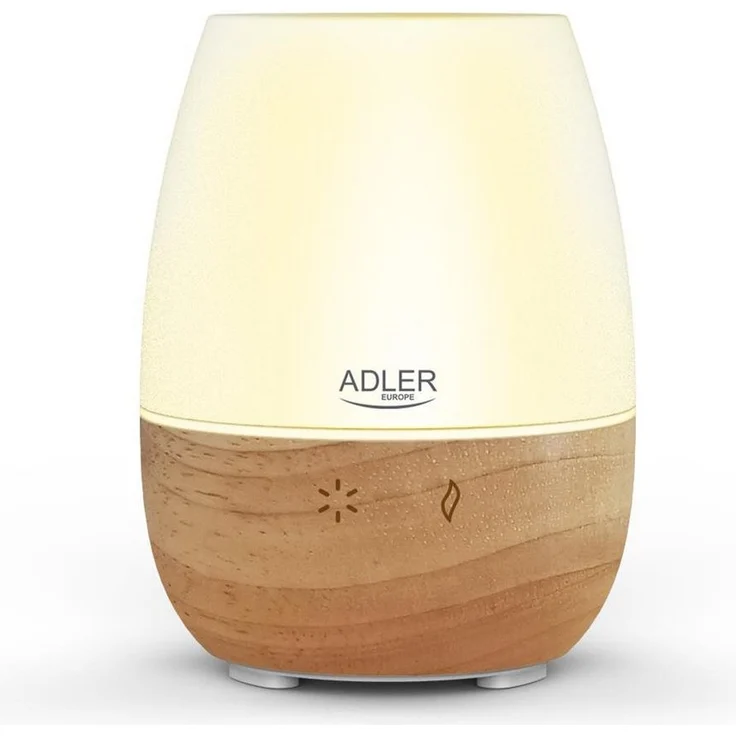 Adler Diffuser AD 7967, 3in1 Ultraschall Aroma Diffuser für Ätherische Öle, USB, 7 Farben
