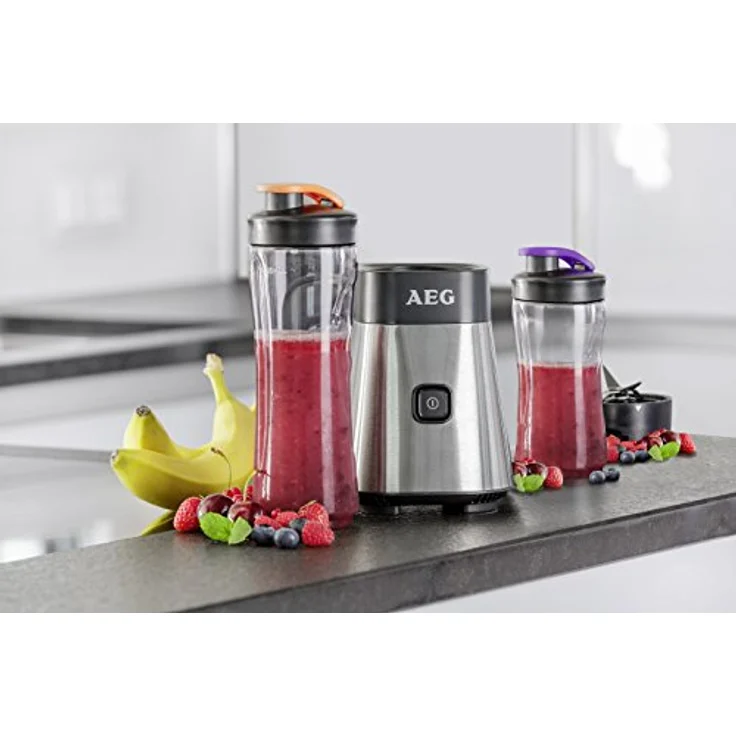 AEG ASBEK Zusatzmesser für AEG Sport Mini Mixer SB2400-SB2500-SB4PS, 4-Klingen-Edelstahl-Messer – Bild 3