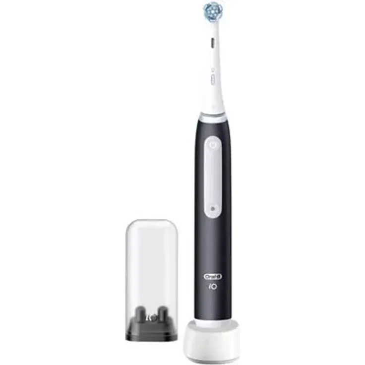 Braun Oral-B iO 3N Elektrische Zahnbürste, Schwarz, 1 Bürste – Bild 1